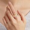 Birth Month Flowers Ring, Family Floral Ring, Gift for Mom,Mother Ring - Image 4
